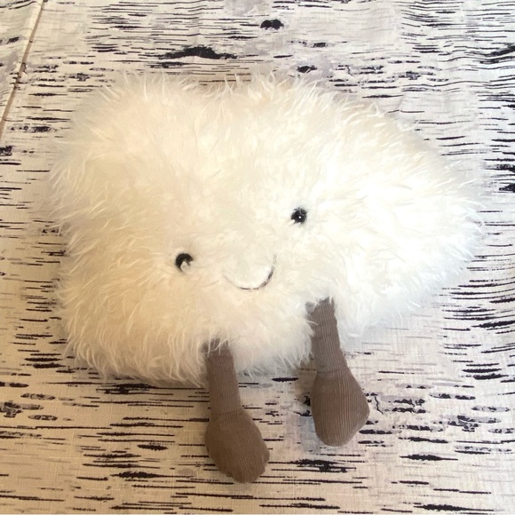Jellycat Toys Jellycat Amuseable Cloud Plush White Happy Cloud With